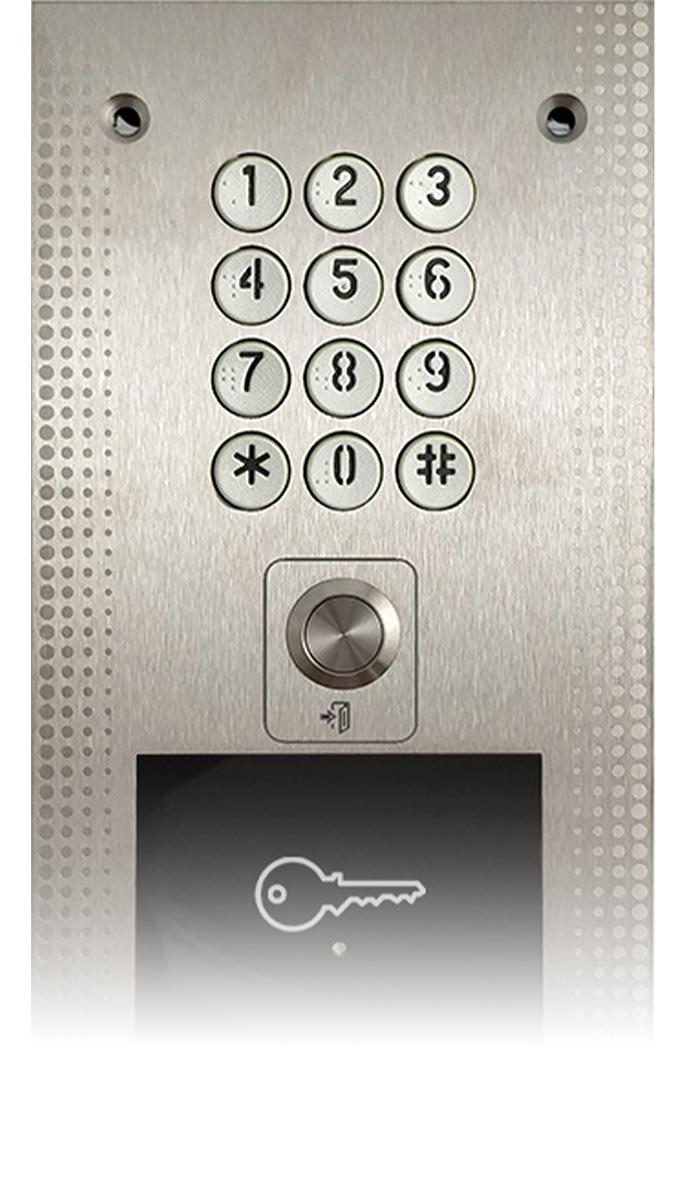 coded keypad with proximity reader